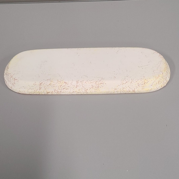 VINTAGE Stoneware Pottery Oval Trinket dish - Picture 2 of 3